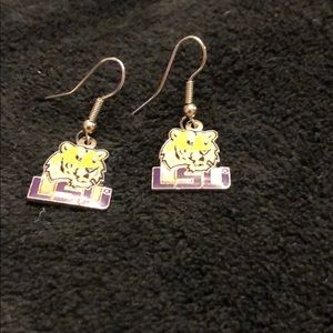 LSU earrings